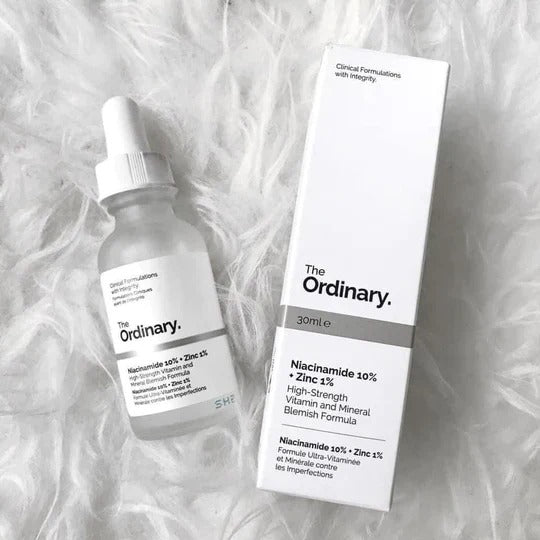 THE ORDINARY NIACINAMIDE 10% + ZINC 1% SERUM FOR ALL SKIN TYPES